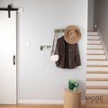 Mode 5 Timber Hooks - Hook Rack with 5 Hooks - 600mm - Green - Organise Accessories - SuperSaverAU - view 2