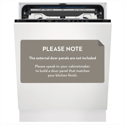Electrolux 60cm Fully Integrated Dishwasher - 15 Place Settings, MaxiFlex Drawer, AirDry - ESL79200RO