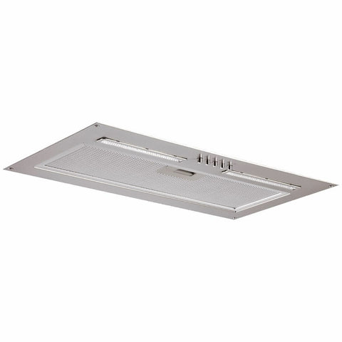 Schweigen Undermount Rangehood - Stainless Steel - 1080m³/h - On-Board Motor - Push Buttons - NAUM-6