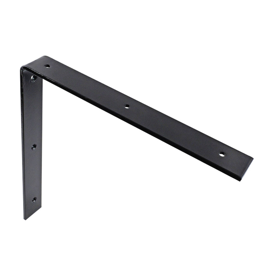 Carinya 300 x 300mm Black Powder Coated Steel Angle Bracket 40kg