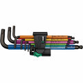 Wera Hex-Plus Ball End Metric L-Key Clip Set 1.5-10mm 9 Piece