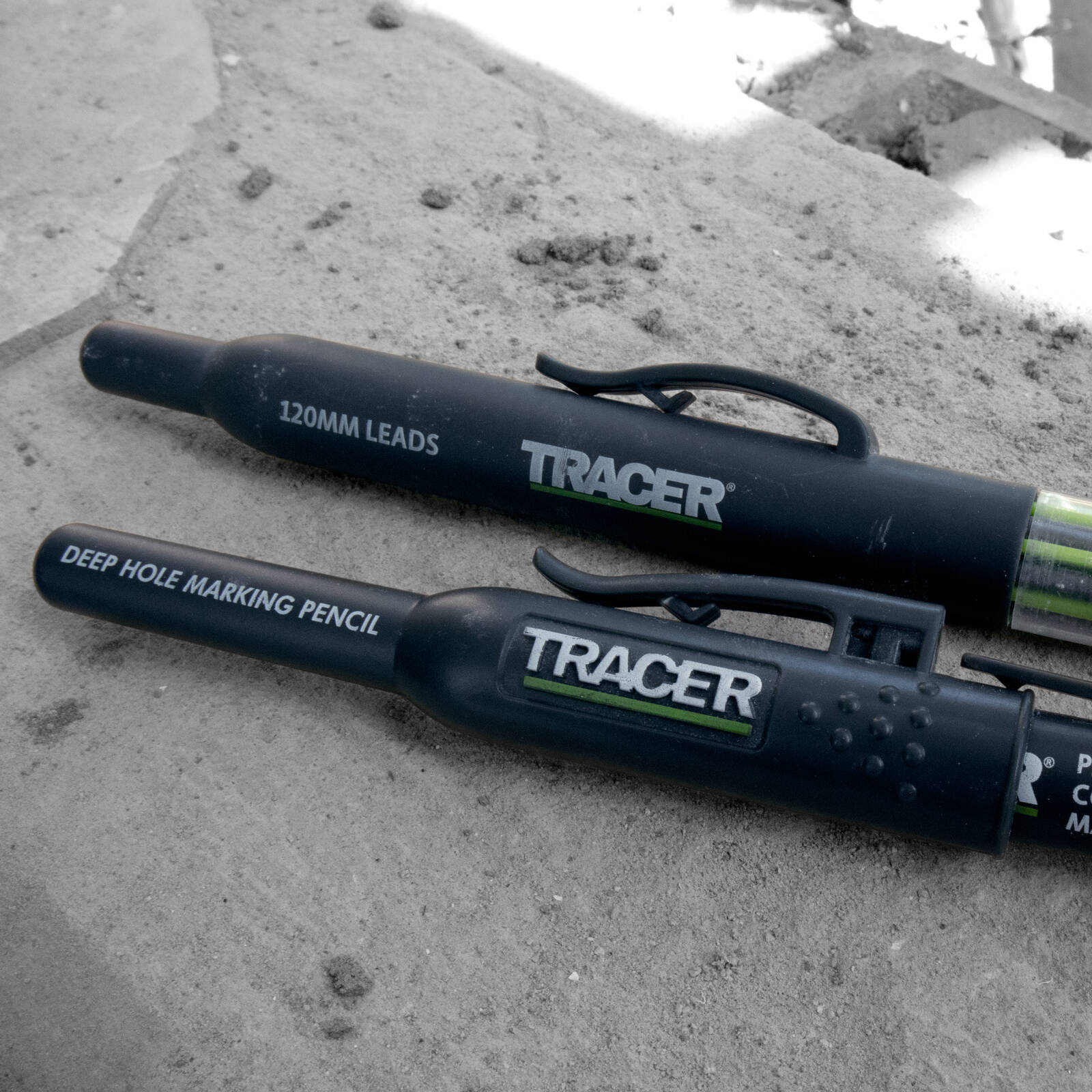 TRACER Deep Pencil Marker with 2B Lead Set, Marks to 145mm