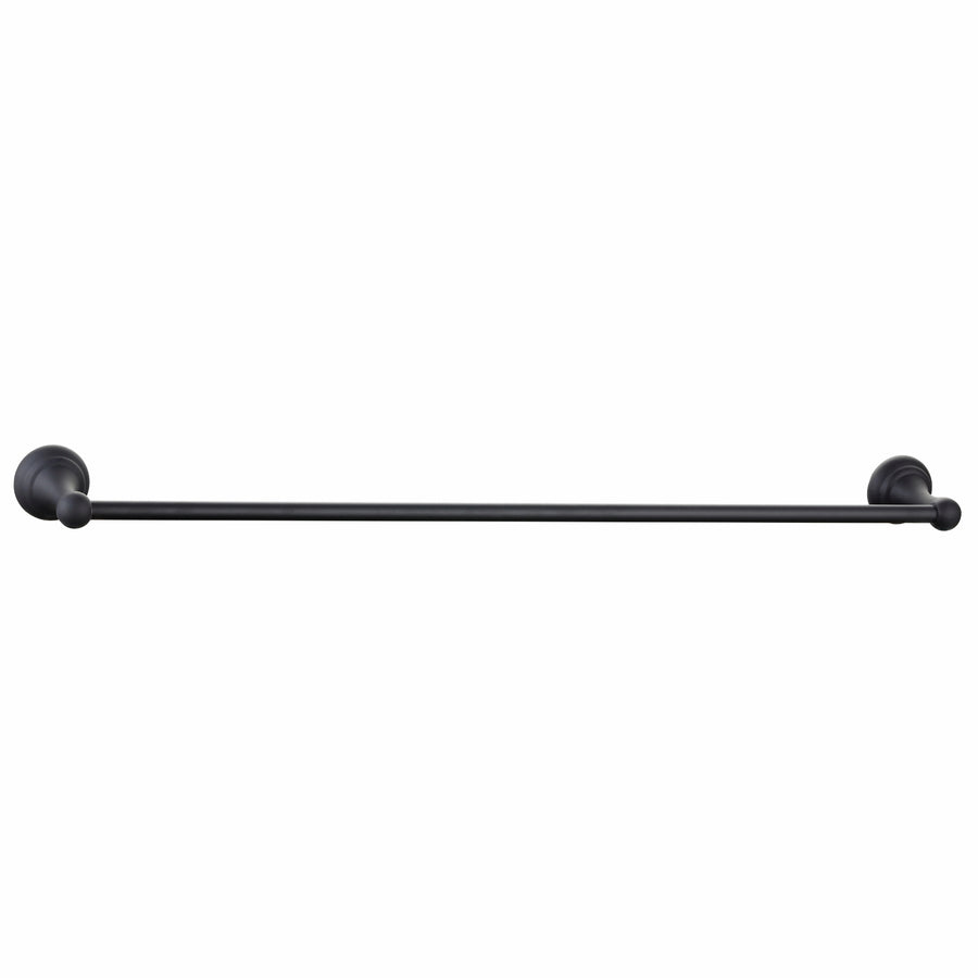 Mondella Maestro 620mm Matte Black Towel Rail