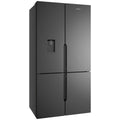 Westinghouse 564L French Door Fridge - Matte Charcoal Black, Non-Plumbed Water Tank, AutoIce - WQE5760BB