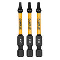 Dewalt Flextorq Screwdriver Bit - TX10 - 57mm - 3 Pack - Durable High Carbon Steel - SuperSaverAU - view 1