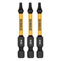 DeWALT FLEXTORQ 57mm TX10 Screwdriver Bit - 3 Pack