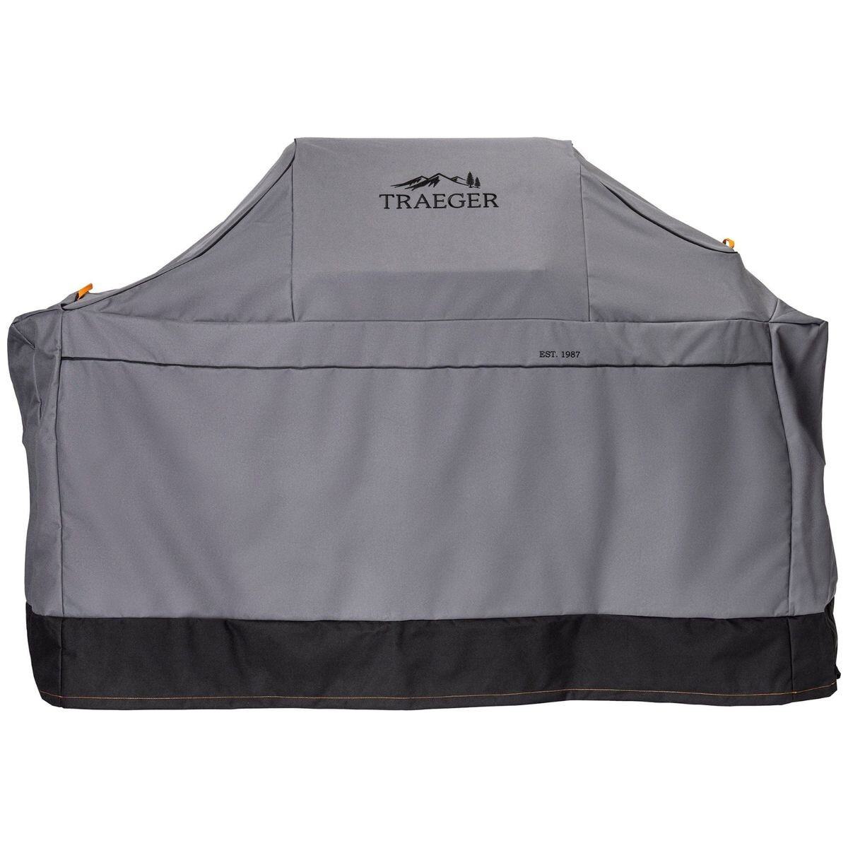 Traeger Ironwood Full Length BBQ Cover - All-Weather, Expansion Panel, Grey - BAC690