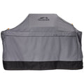 Traeger Ironwood XL Full Length BBQ Cover - All-Weather, Zippered Panel, Grey - BAC691