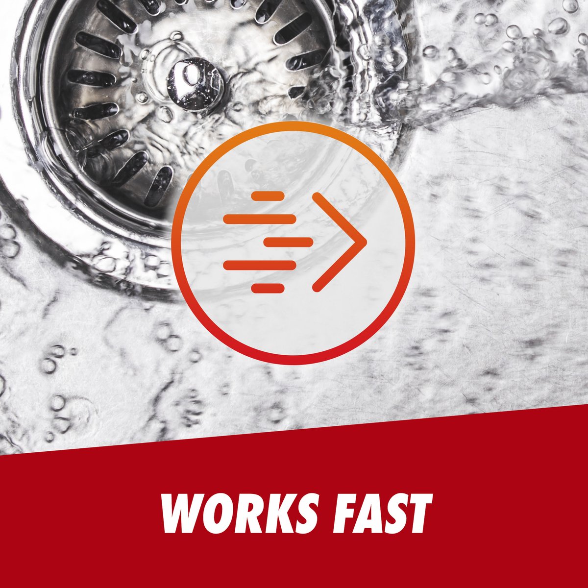 Drano Drain Cleaner Max Gel Liquid 1.2L - Effective on Tough Clogs