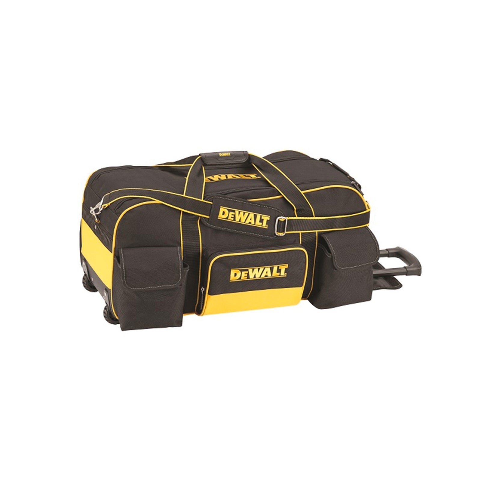 DeWALT Heavy Duty Roller Tool Bag, 1200 Denier, 31L, Telescopic Handle