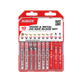 Diablo 10 Piece Jig Saw Blade Set - Wood Metal Cutting - 124mm x 11mm x 168mm - SuperSaverAU - view 1