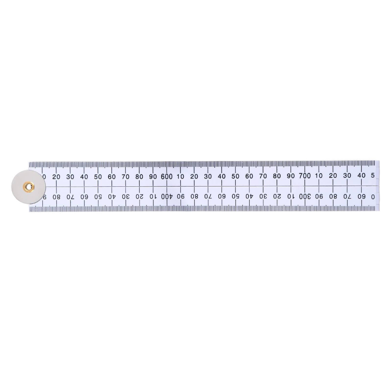 Trojan 1m Folding Ruler, 4-Fold, Metric, Bevelled Edge