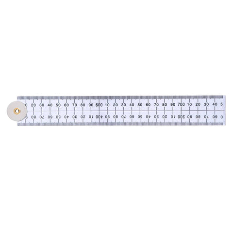 Trojan 1m Folding Ruler, 4-Fold, Metric, Bevelled Edge