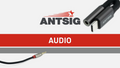 Antsig 3m AUX Cable - 3.5mm Shielded Zinc Alloy Connectors - Chrome Gold - SuperSaverAU - view 4