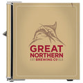 Schmick 46L Great Northern Gold Branded Retro Style Mini Fridge - Frost Free - BC46W-GNBC-GOLD