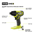 Ryobi 18V ONE+ Impact Driver All Rounder Kit R18ID24 - 4.0Ah Battery - 1.5A Charger - High Torque - LED Light - Quick-Change Collet - SuperSaverAU - view 2