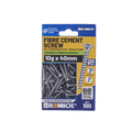 Bremick Fibre Cement Screw 10g x 40mm T25 B8 - 100 Pack - High Corrosion Resistance - SuperSaverAU - view 2