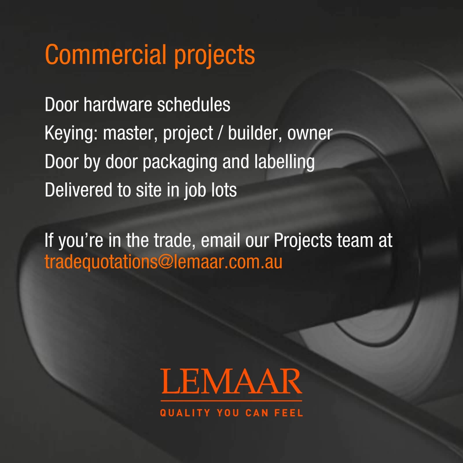 Lemaar 300 x 100 x 2mm Engraved Push Plate, 304 Satin Stainless Steel, DDA