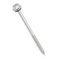 Buildex 14G x 100mm Class 3 Hex Head Roofing Screws with Seal, 25 Pack