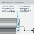 Chamberlain Rollerlift Roller Garage Door Opener - 1 Unit - 457mm x 170mm x 290mm - Remote-Controlled - Easy DIY Installation - Safety Features - SuperSaverAU - view 4
