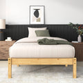 Zinus Moiz Single Bamboo Wooden Bed Base - 150kg Capacity, No Box Spring Needed - AU-FBMMB2ZC-12S