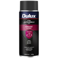 Dulux Autoshield 340g Satin Black Engine Coat Spray Paint, Heat-Resistant Satin Black Finish