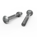 Zenith Hot Dip Galvanised M16 x 120mm Cup Head Bolts Nuts 12 Pack - SuperSaverAU - view 2