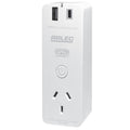 Arlec Grid Connect White Smart Plug In Socket with USB