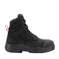 Bata Industrials Women's Luna Zip Side Safety Boot Steel Cap Black US Size 6