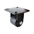 Easyroll 50mm Black Nylon Fixed Machine Castor, 300kg Load