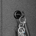 Pinnacle 25mm Gloss Black Steel Magnetic Hook 6 Pack
