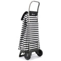 Rolser Jet LN Joy trolley - Marina Black/White finish - Lightweight 1.53kg chassis - R-JET021-2028