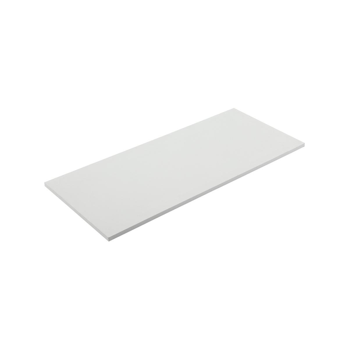 Flexi Storage Home Solutions White Matte Shelf 900mm Particle Board Durable - SuperSaverAU - view 1