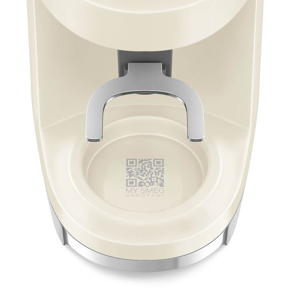 Smeg 50's retro style coffee grinder - cream - 240g bean hopper - 50 grinding steps - CGF03CRAU