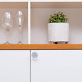 Taskmaster 40mm Crystal Cabinet Knob - 1 Pack - Crystal and Steel - SuperSaverAU - view 5