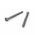 Zenith M10 x 150mm Hot Dip Galvanised Hex Head Coach Screw - Each