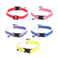 Flamingo Ziggi Lined Bright Cat Collar 20-30cm, Adjustable with Quick-Release Buckle, 5 Assorted Colours