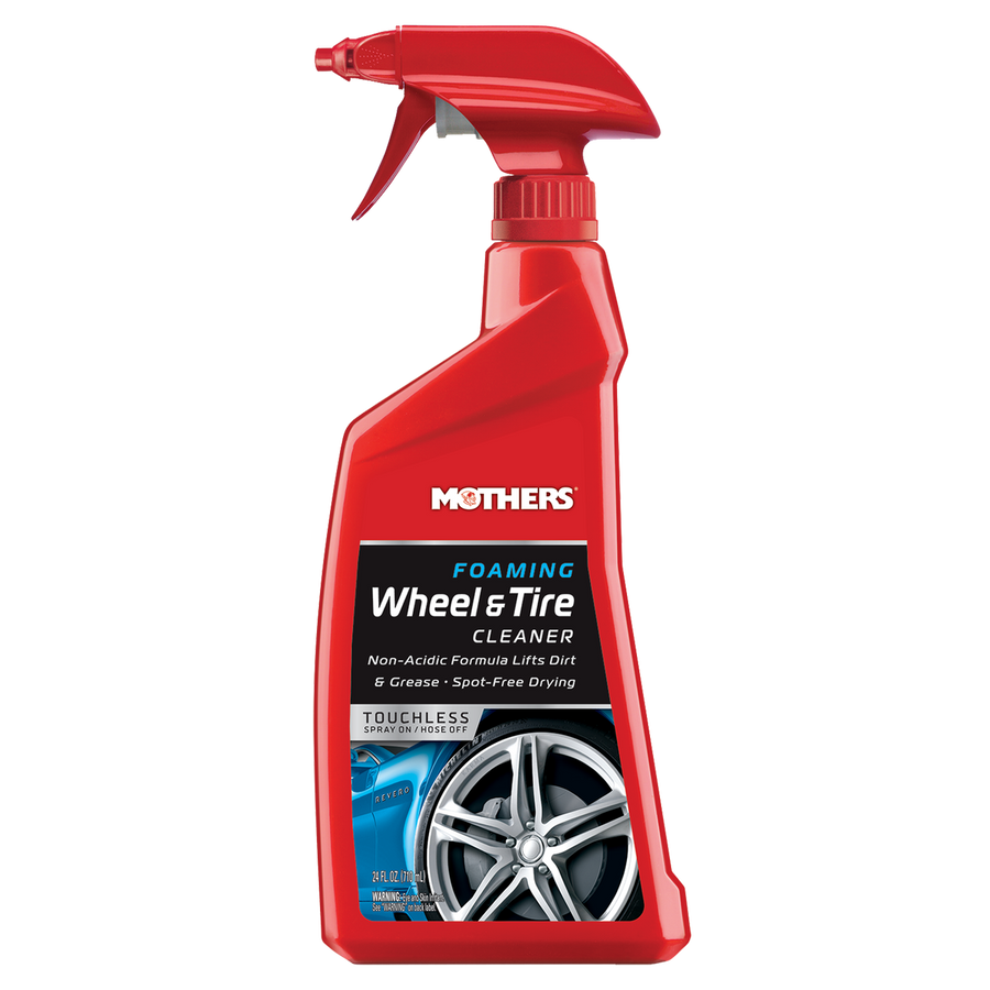 Mothers Foaming Wheel Tyre Cleaner 710ml - Non-Acidic - Safe for All Wheels - SuperSaverAU - view 1
