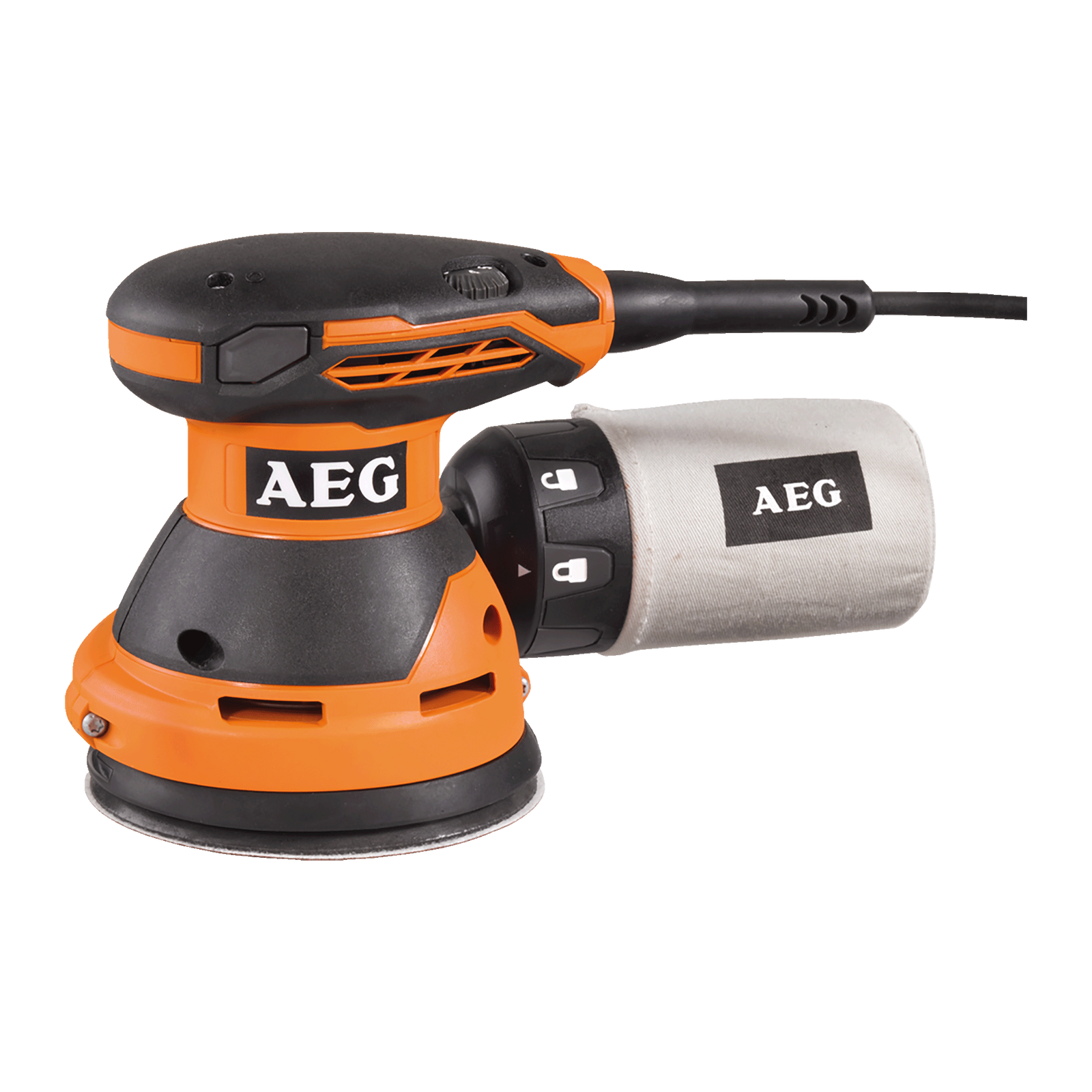 AEG 300W 125mm Random Orbital Sander EX125ES Corded, Variable Speed to 15000RPM