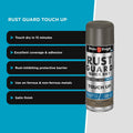 White Knight Rust Guard Gully Satin Touch Up Spray Paint 300g