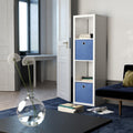 Flexi Storage Clever Cube 330 x 330 x 370mm Steel Blue Insert Fabric