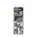 Zenith Nyloc Nuts 5/16 Inch Zinc Plated 15 Pack For Vibration Resistance - SuperSaverAU - view 1