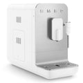 Smeg Coffee Machine with Steam - 19-Bar Pump, Stainless Steel Burrs, White - BCC12WHMAU