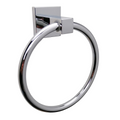 Barelli Piazza Single Towel Ring Chrome - 165mm x 165mm x 55mm - 1 Pack - SuperSaverAU - view 1