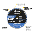 Kango 400mm Segmented Diamond Blade - Concrete, Brick, Asphalt Cutting - SuperSaverAU - view 2
