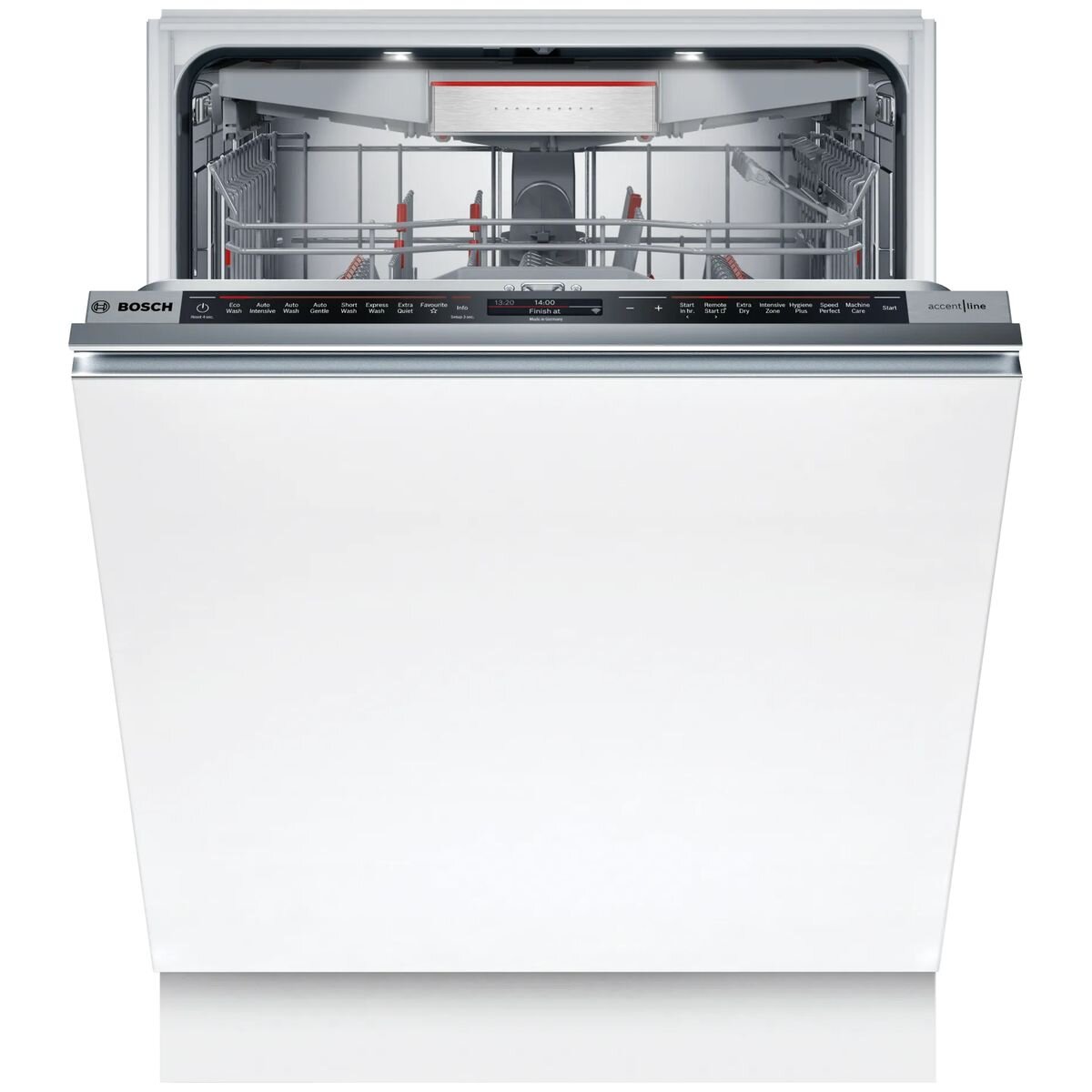 Bosch 60cm Series 8 Fully Integrated Tall Tub Dishwasher - 15 Place Settings, Zeolith Drying - SBT8ZC801A