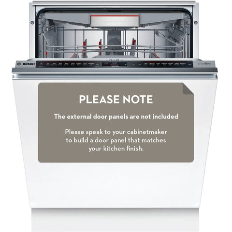 Bosch 60cm Series 8 Fully Integrated Dishwasher - 15 Place Settings, PerfectDry, Home Connect - SMT8ZC801A