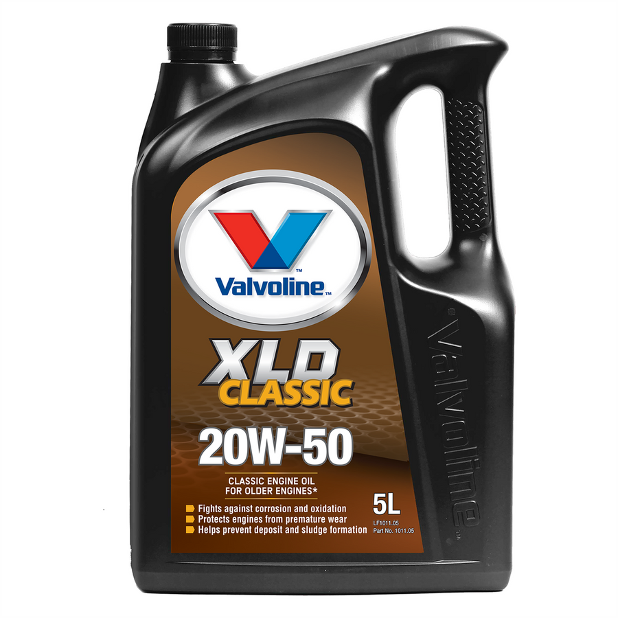 Valvoline 5L XLD Classic 20W-50 Engine Oil - Multigrade - API SG/CD - SuperSaverAU - view 1