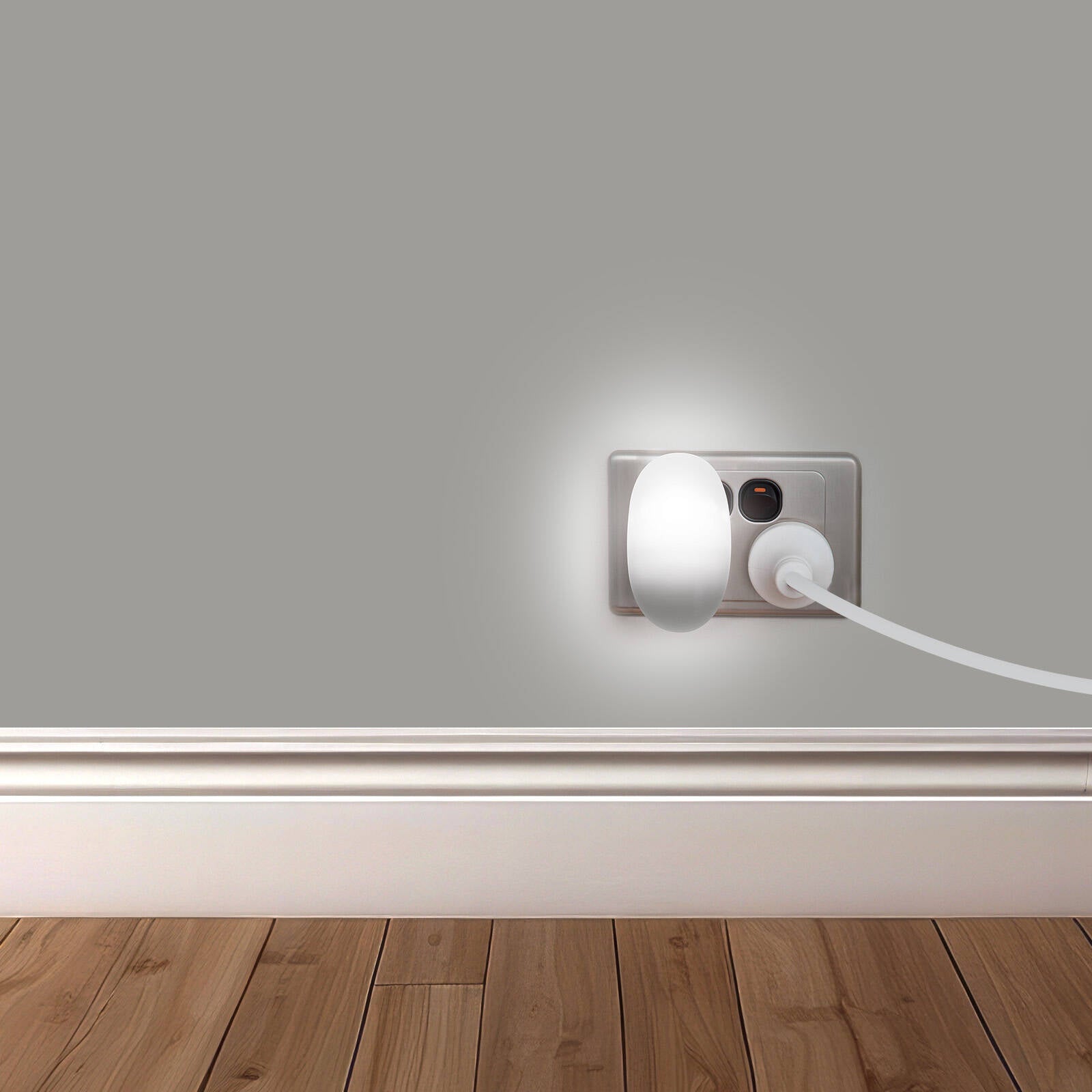 Arlec NL0019 Mini Mouse Plug In LED Nightlight - 3 Pack - White 240V