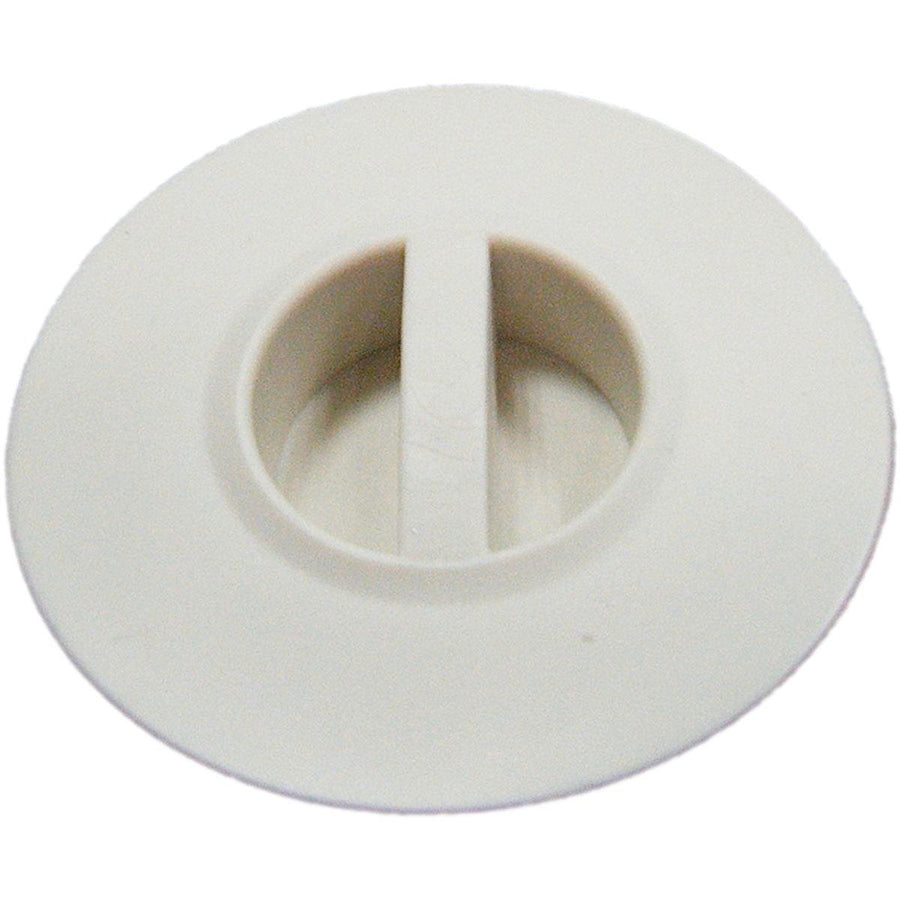 Kinetic 38mm Cross Bar Multi Fit Plug - White PVC - Durable Seal - SuperSaverAU - view 1